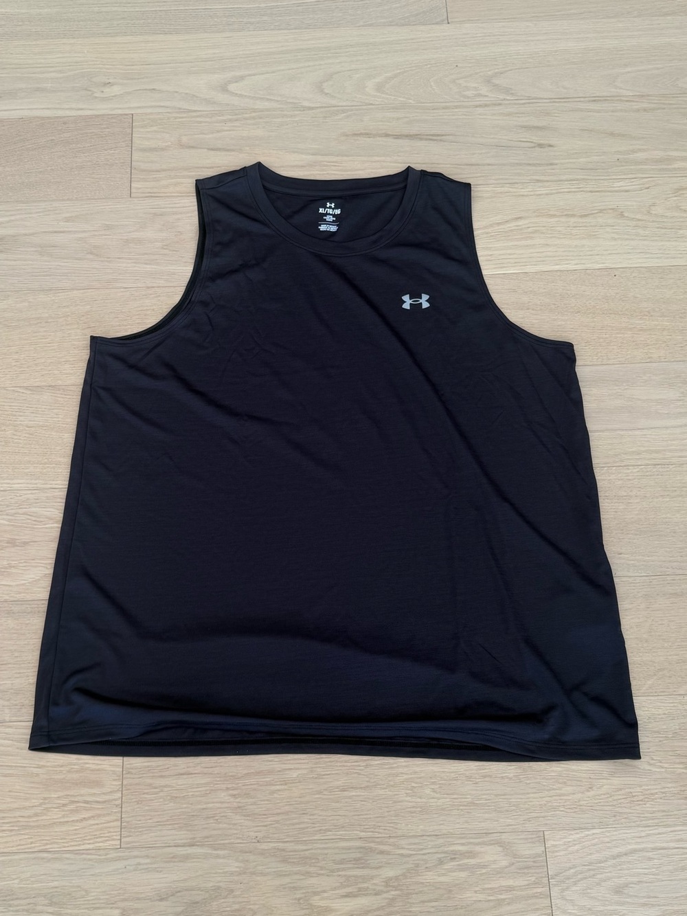 NWOT Under Armour Black Athletic Sleeveless Training Tank size XL